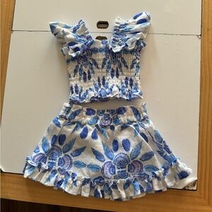 Hill house home infant skirt& top 6-12